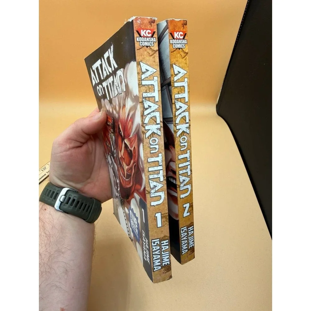 Attack On Titan Manga | Kodansha | English Manga | Hajime Isayama |‎ Lot Vol 1-2